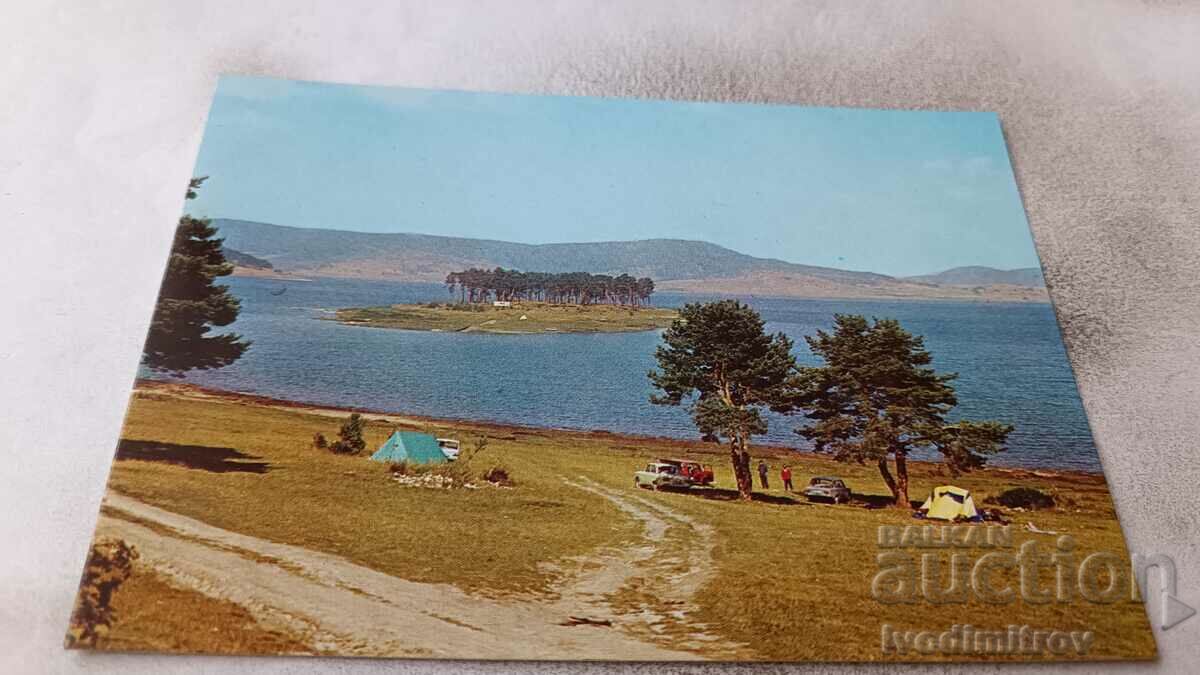 Postcard Batak Dam Batak 1982