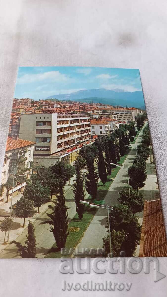 Carte poștală Sandanski 1982