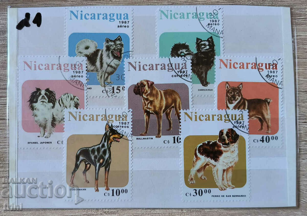 Nicaragua Fauna Animale Câini 1987