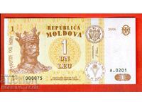 MOLDOVA MOLDOVA 1 Leu emisiune 2006 - 000075 NOU UNC