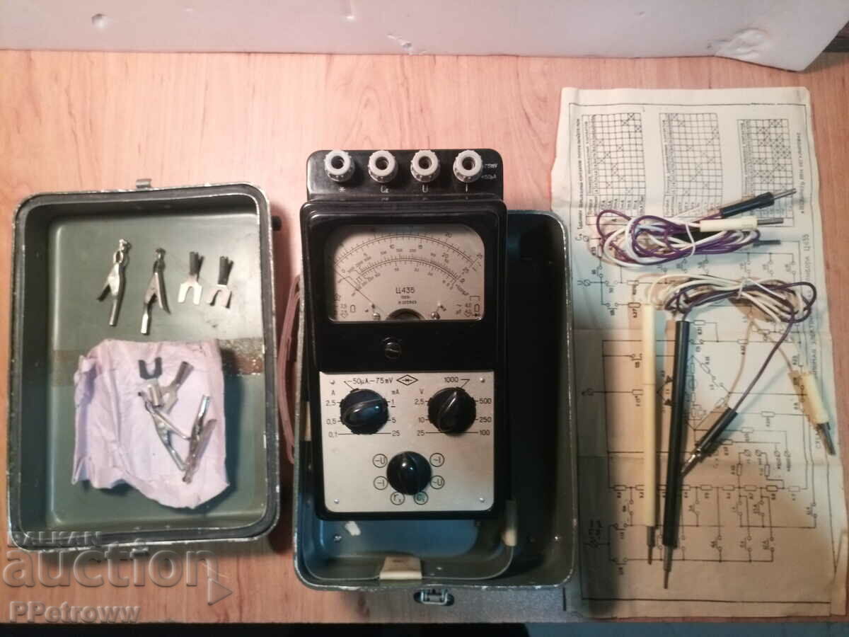 I am selling a Soviet multimeter Ts 435 - 1969, excellent condition
