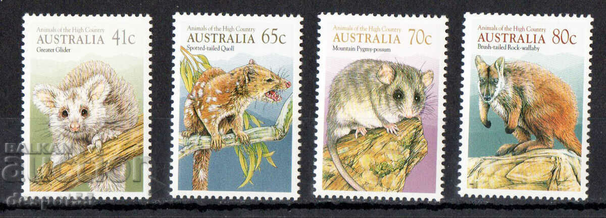 1990. Австралия. Животни.