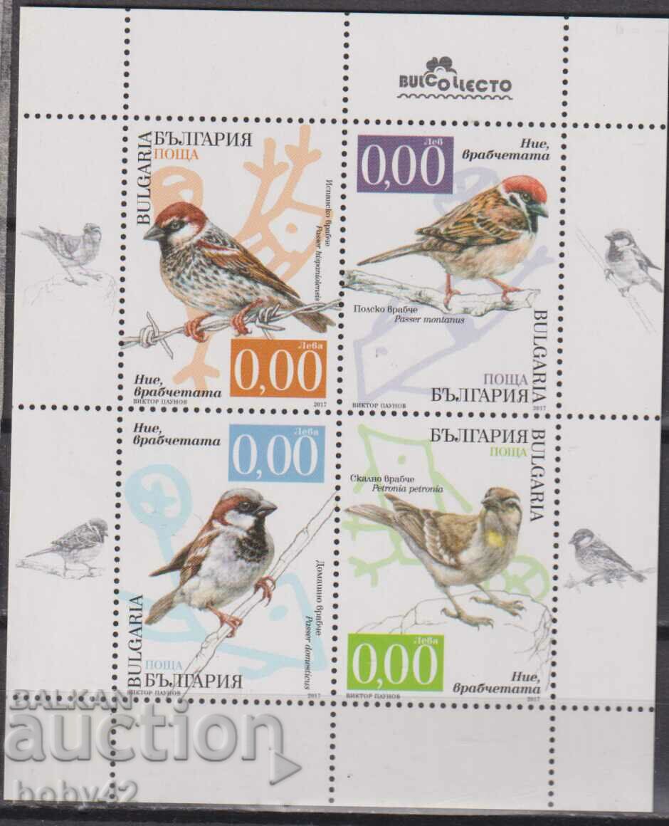 RSI 5324-5327 Fauna - we sparrows