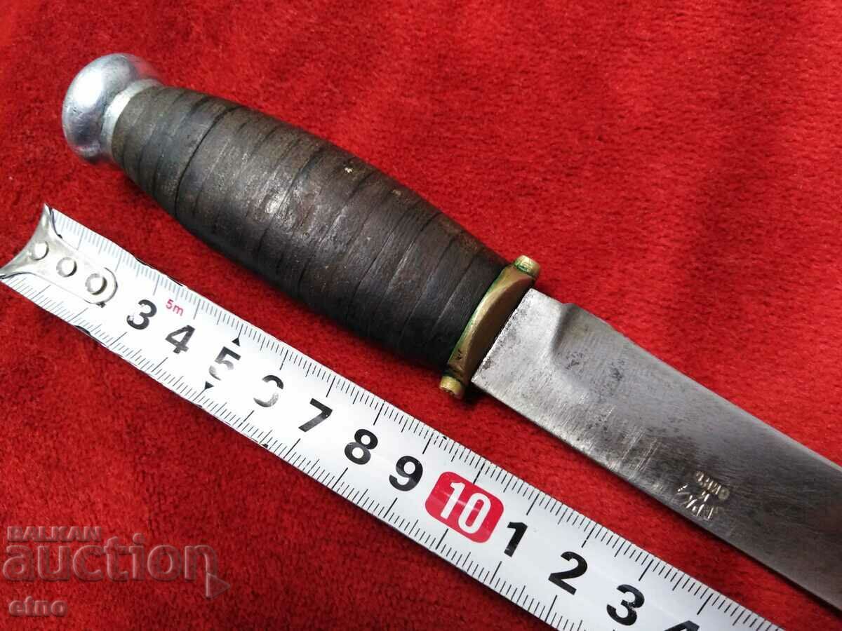 OLD BULGARIAN KNIFE - "SARKA AND SON", PLUM - 6 OLD BULGARIAN KNIFE - "SARKA AND SON", PLUM - 6