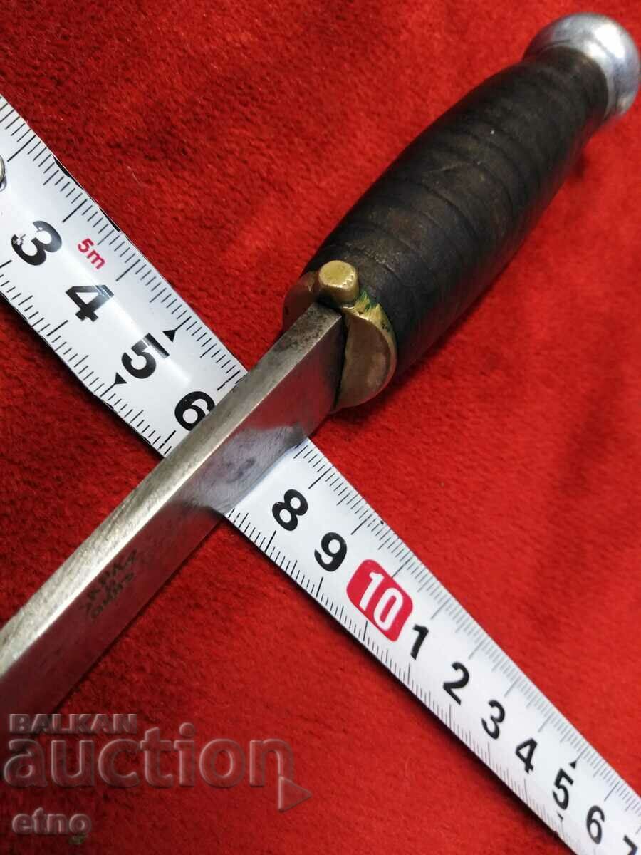 OLD BULGARIAN KNIFE - "SARKA AND SON", PLUM - 7 OLD BULGARIAN KNIFE - "SARKA AND SON", PLUM - 7