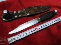 OLD BULGARIAN KNIFE - "SARKA AND SON", PLUM