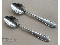 2 teaspoons ABS Rostfrei GDR stainless 14 cm preserved