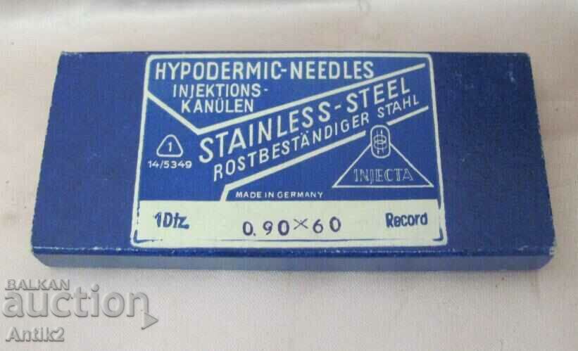 Delivery of WWII Medical Needles INJECTA Germany Delivery of WWII Medical Needles INJECTA Germany