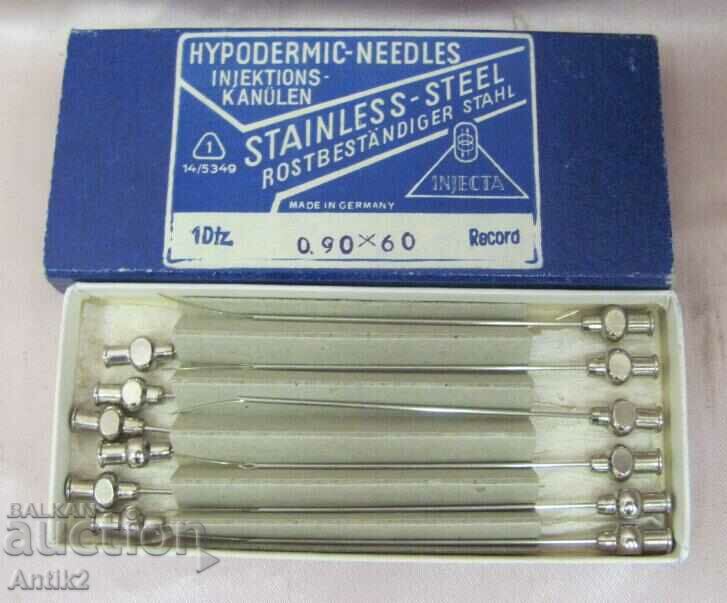 WWII Medical Needles INJECTA Germany with price 70.00 BGN | € 35.79 WWII Medical Needles INJECTA Germany with price 70.00 BGN | € 35.79