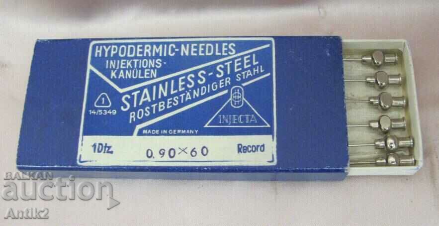 WWII Medical Needles INJECTA Germany - 7 WWII Medical Needles INJECTA Germany - 7