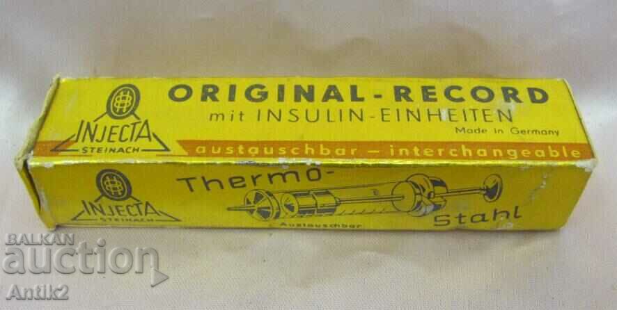 WWII Medical Syringe 2 cc INJECTA - 7 WWII Medical Syringe 2 cc INJECTA - 7