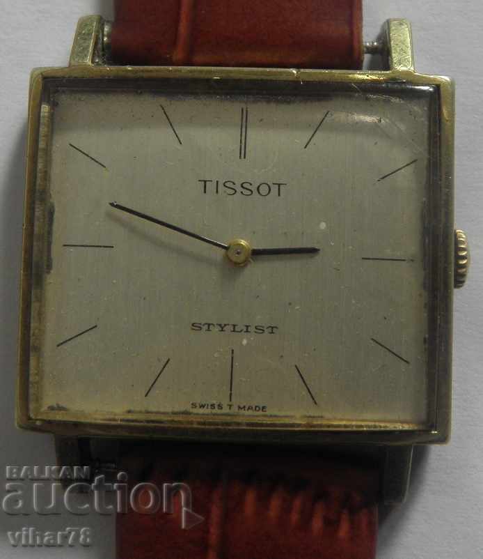TISSOT GOLD MEN'S WATCH-20 MICRON with price 129.99 BGN | € 66.46 TISSOT GOLD MEN'S WATCH-20 MICRON with price 129.99 BGN | € 66.46
