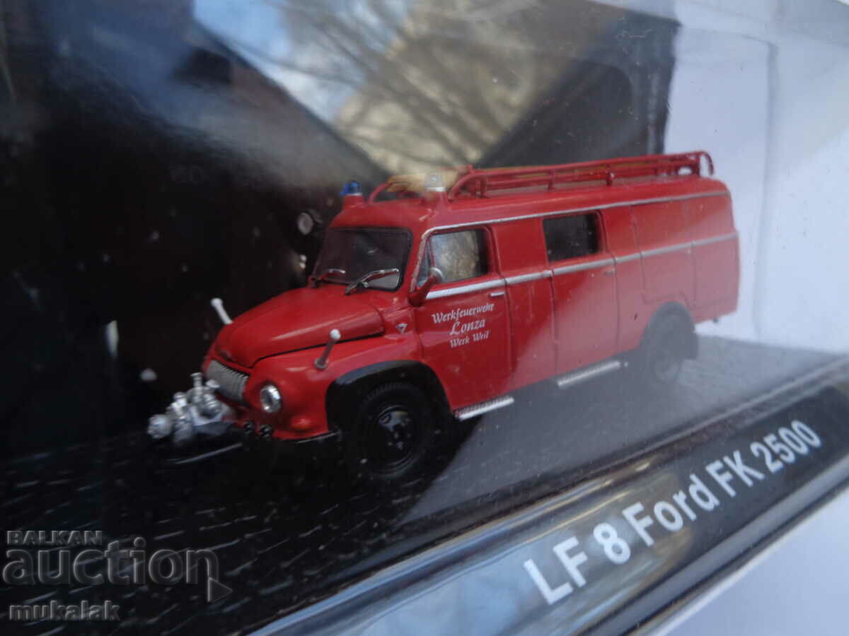 Auction  DeAgostini 1:72 FORD FK FIRE MODEL TOY TRUCK