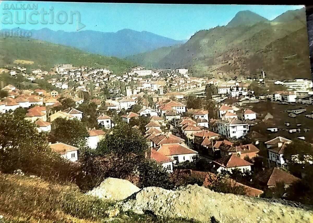 Carte poștală 1977 TETEVEN - Vedere panoramică...