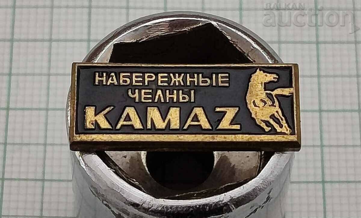 KAMAZ TRUCKS AUTOBUZE LOGO INSIGNA RUSIA