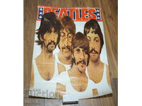 Poster original polonez The Beatles trupa pop/rock britanică