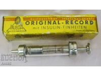 WWII Medical Syringe 2cc INJECTA