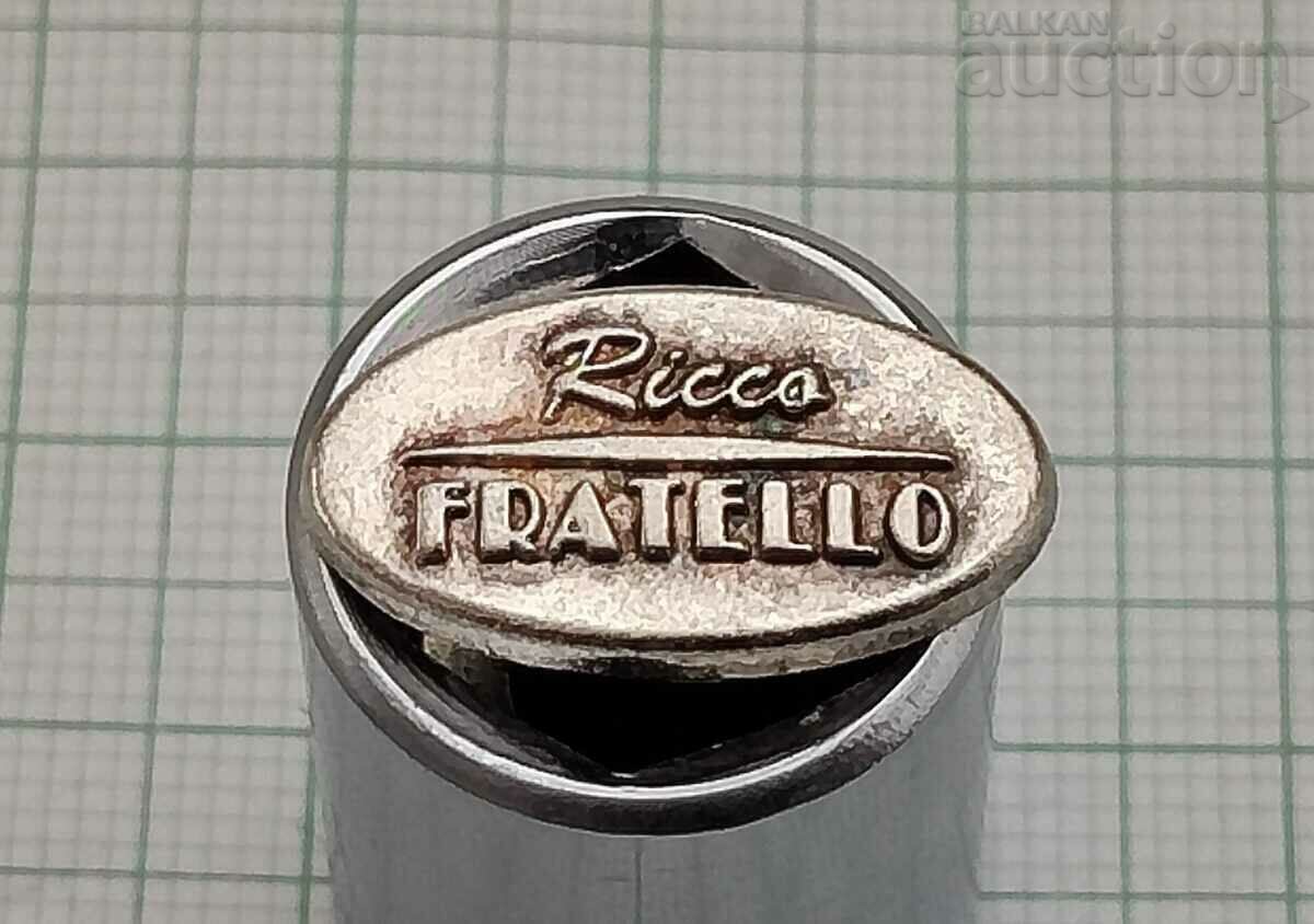 RICCO FRATELLO FASHION LOGO BADGE