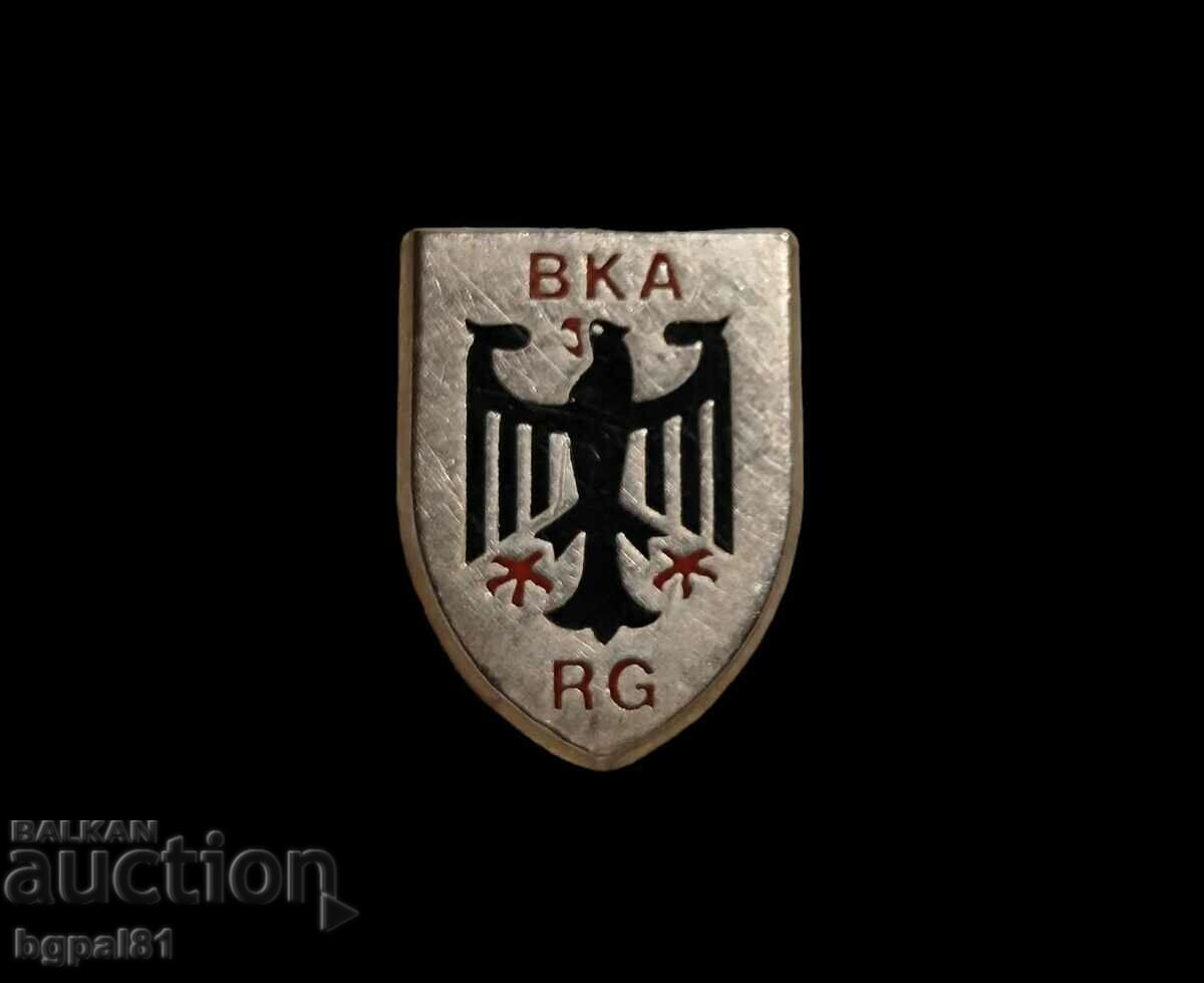 Rare Bundeskriminalamt badge, Germany