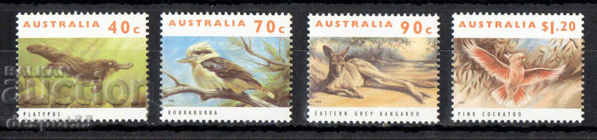 1993. Australia. Endangered animals.