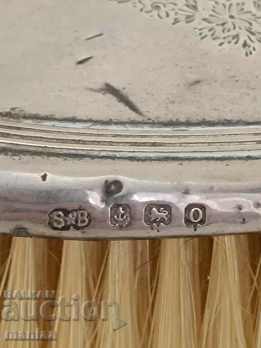 Beautiful Silver Brush 1913 Birmingham - 5
