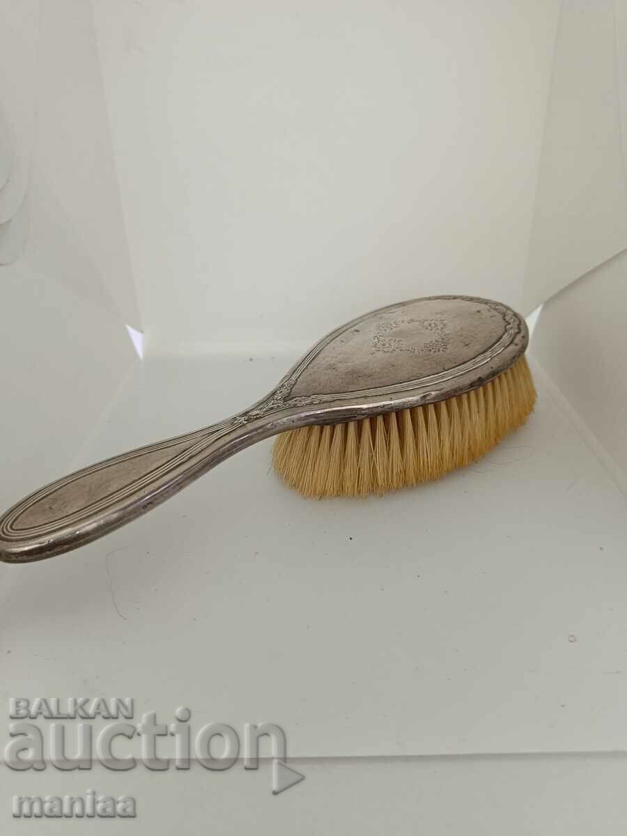 Beautiful Silver Brush 1913 Birmingham - 7