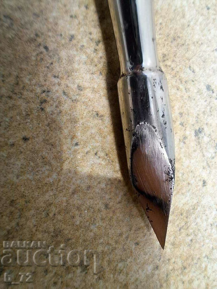 Old veterinary medical trocar, stylet, awl, cannulas - 5 Old veterinary medical trocar, stylet, awl, cannulas - 5