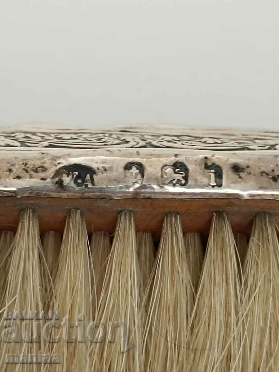 Beautiful Silver Brush Birmingham 1908 - 5 Beautiful Silver Brush Birmingham 1908 - 5