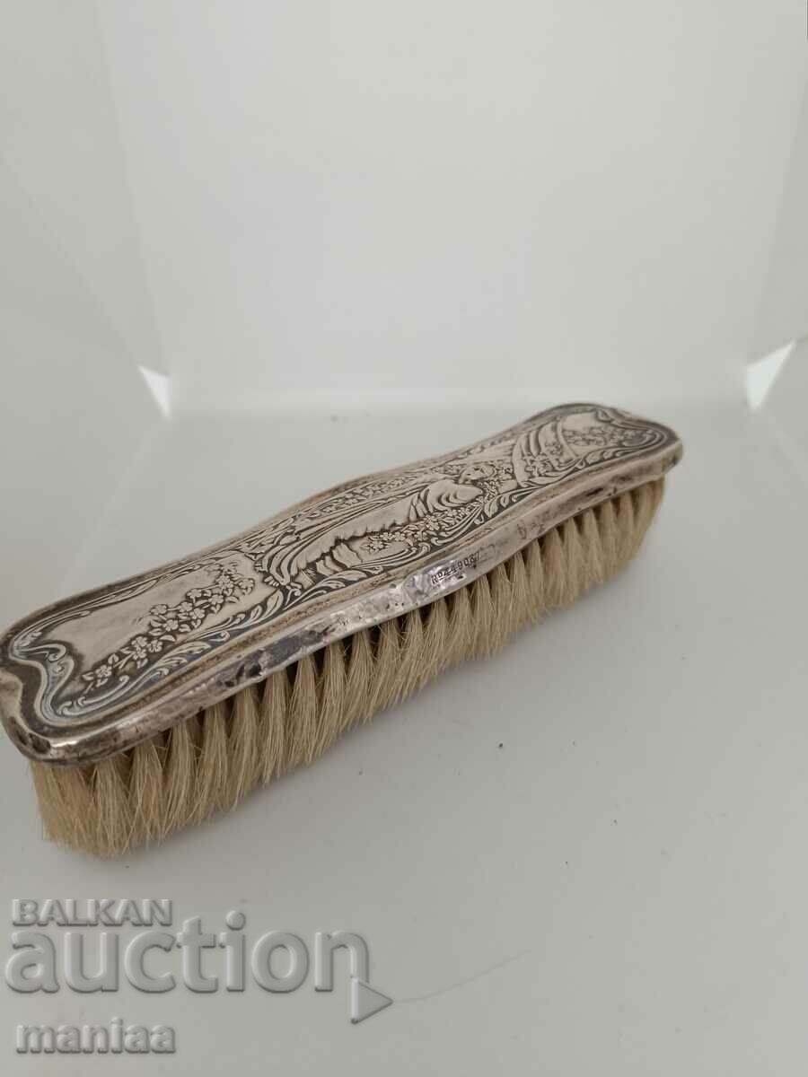 Beautiful Silver Brush Birmingham 1908 Beautiful Silver Brush Birmingham 1908