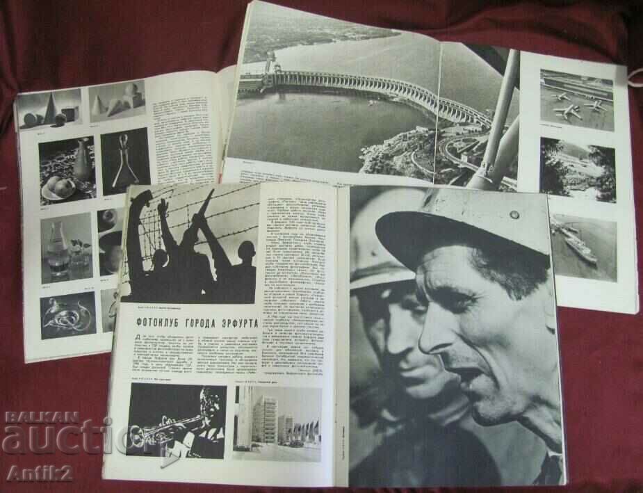 Licitație 1967 Reviste Ruse-Sovietic Foto 9 buc.