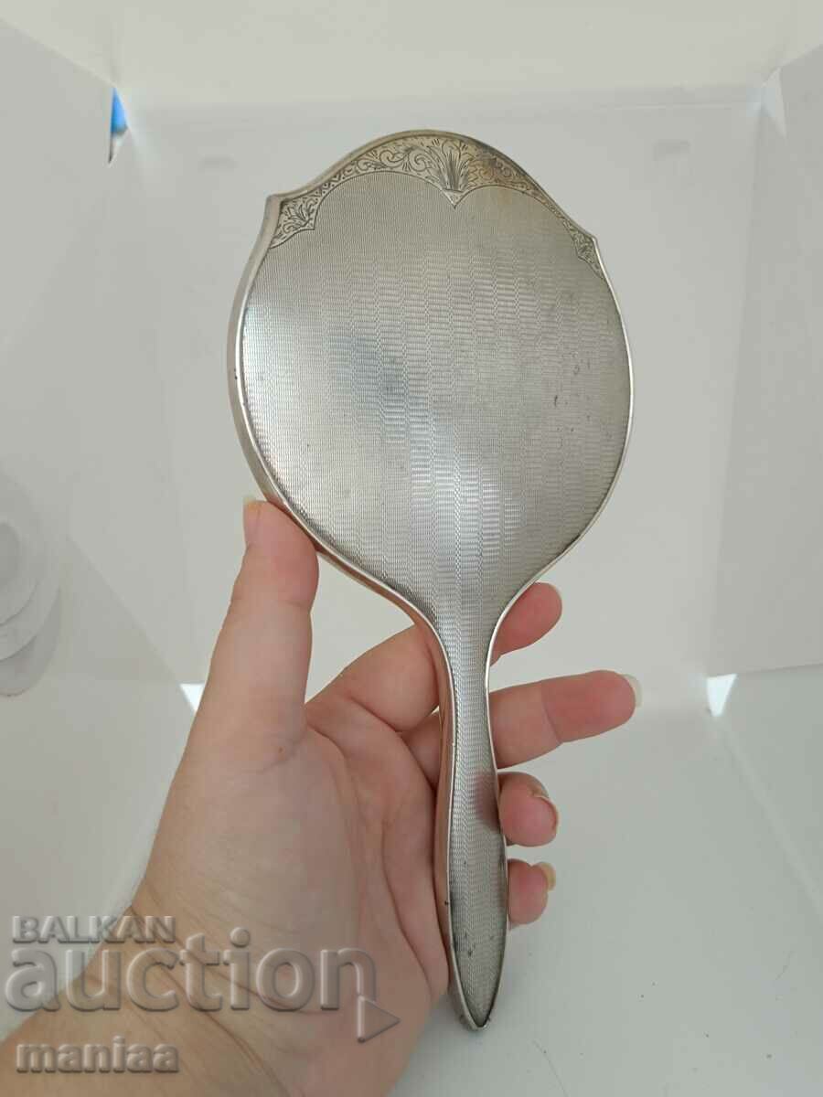 Beautiful crystal silver mirror 1959