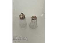 Beautiful silver salt shakers marked 1911 Chester