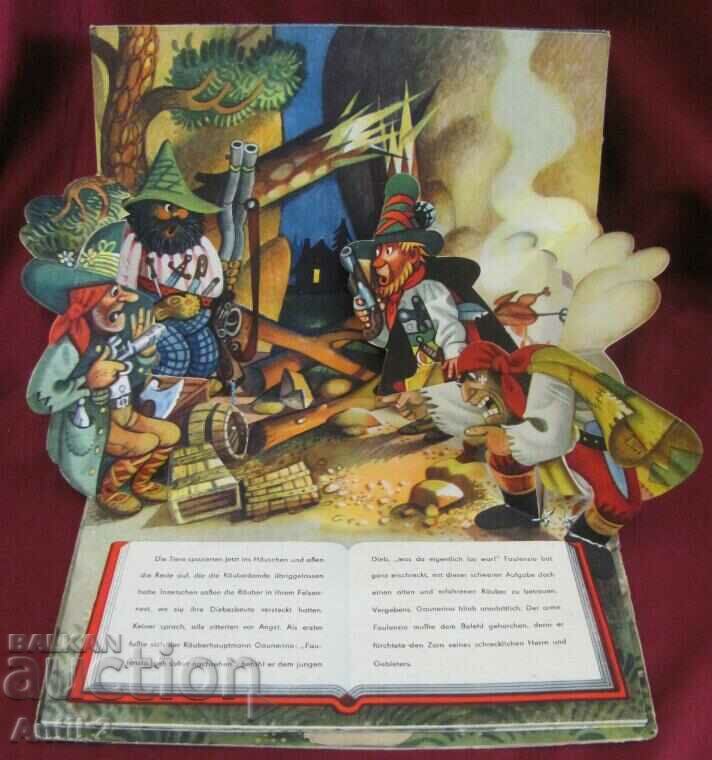 1969 Children's Book Kubasta The Bremen Town Musicians 3D - 6 1969 Children's Book Kubasta The Bremen Town Musicians 3D - 6