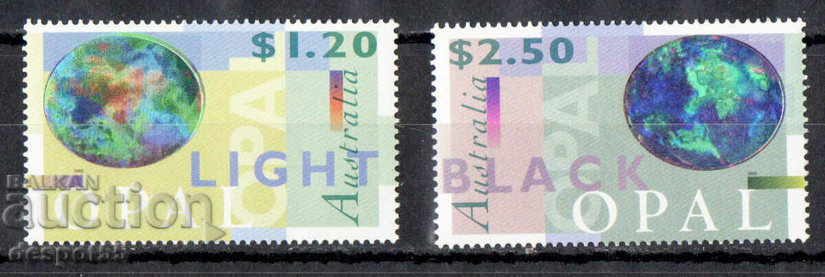 1995. Австралия. Производство на полускъпоценни камъни. 1995. Австралия. Производство на полускъпоценни камъни.
