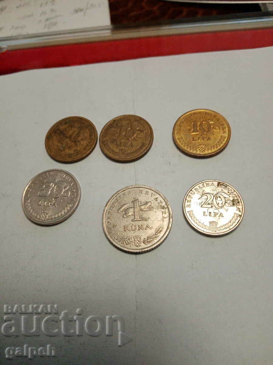 LOT CROATIA - 6 pcs. - BGN 0.75 with price 0.75 BGN | € 0.38 LOT CROATIA - 6 pcs. - BGN 0.75 with price 0.75 BGN | € 0.38