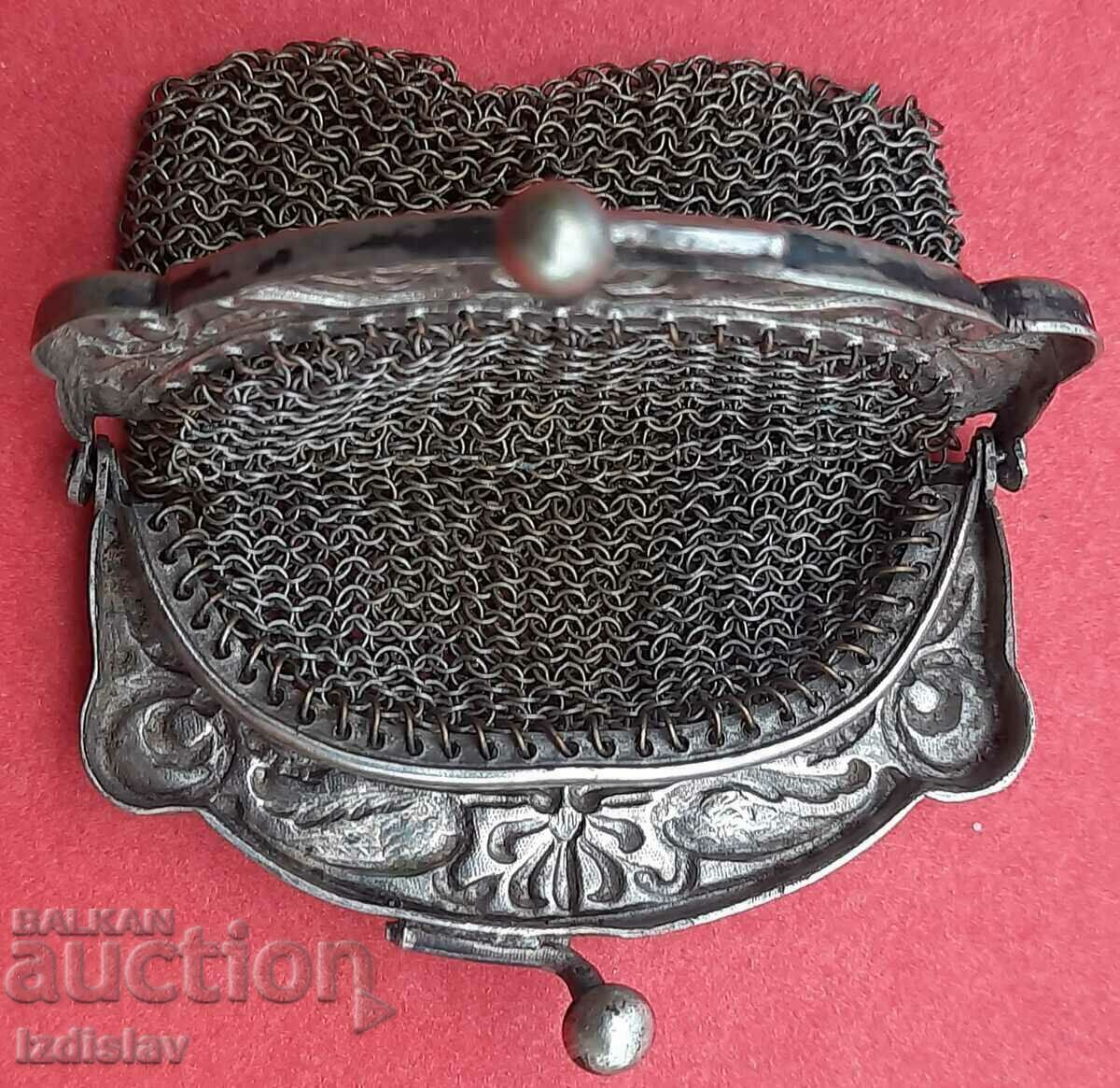 Licitație Poșetă mică de argint Art Nouveau