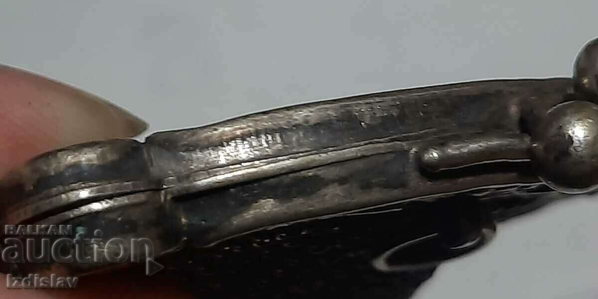 Poșetă mică de argint Art Nouveau - 6