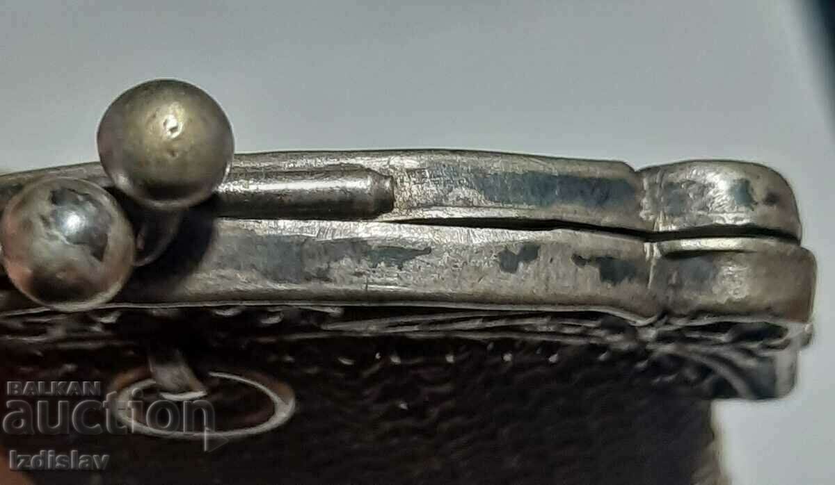 Poșetă mică de argint Art Nouveau - 7