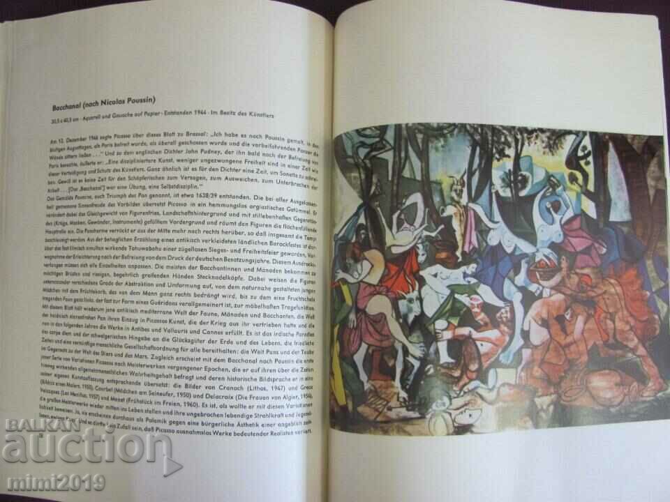 Auction 1970 Book-Album Picasso Chromolithographs Auction 1970 Book-Album Picasso Chromolithographs