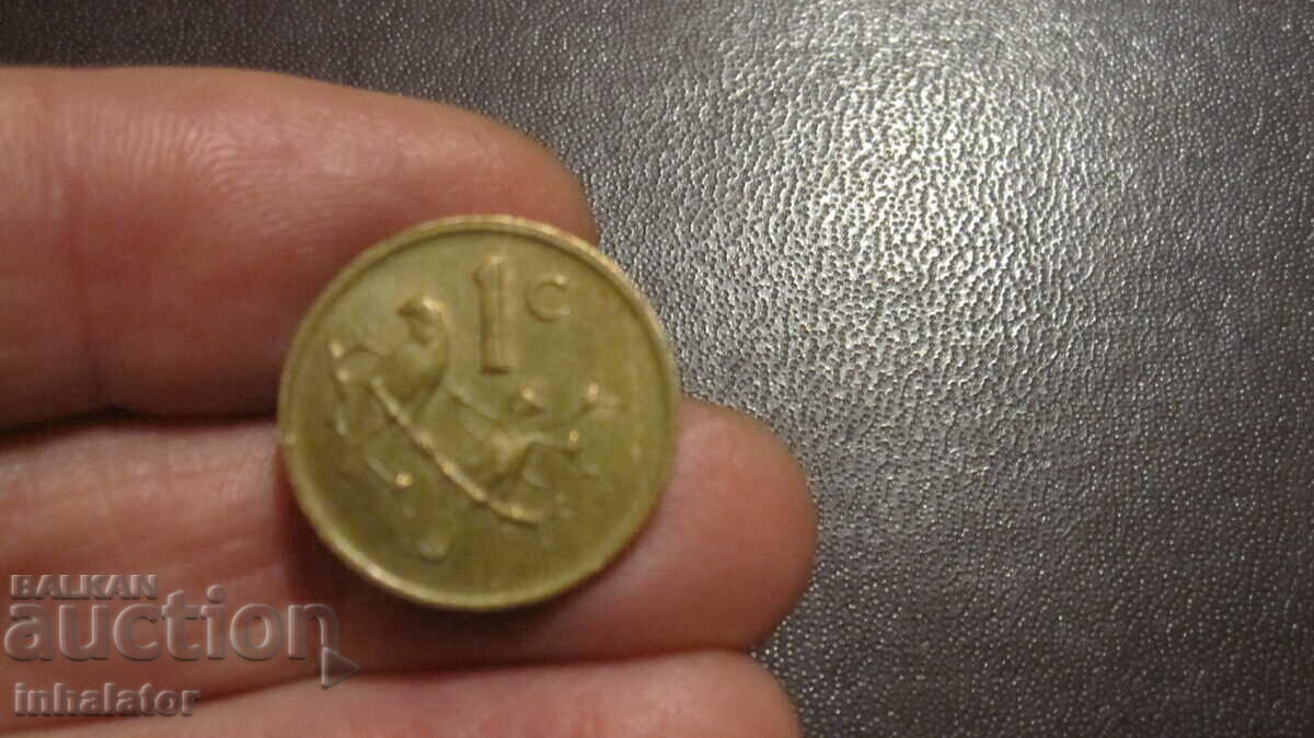 ЮАР  1 цент 1978 год