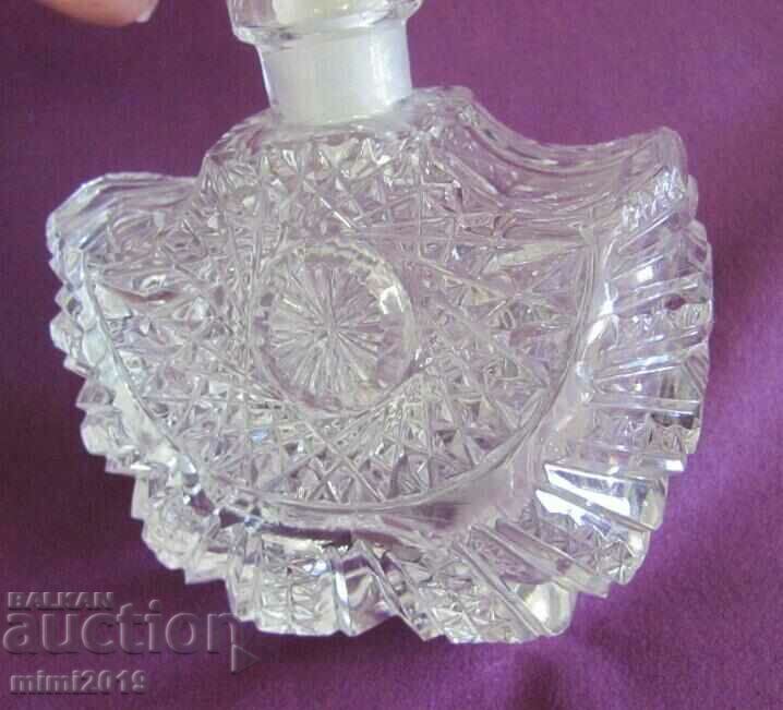 Delivery of Art Deco Crystal Perfume Bottle