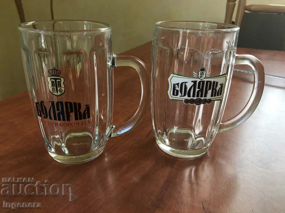 BEER GLASS GLASS 500 ML. - 5 BEER GLASS GLASS 500 ML. - 5