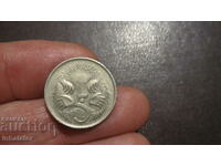1966 год 5 цента Австралия - ЕХИДНА
