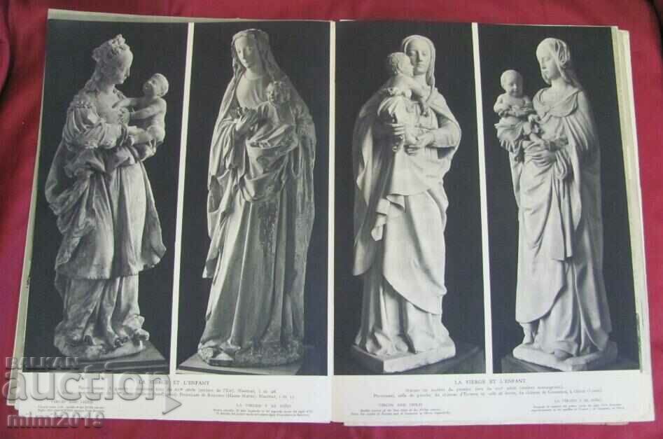 Vintich Album - Sculpturi în Louvara 9 buc. - 5 Vintich Album - Sculpturi în Louvara 9 buc. - 5