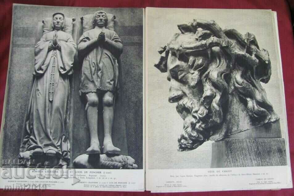 Vintich Album - Sculpturi în Louvara 9 buc. - 6 Vintich Album - Sculpturi în Louvara 9 buc. - 6