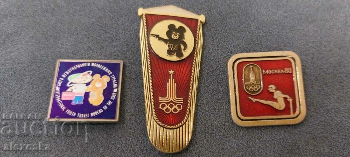 Olympic badges - USSR