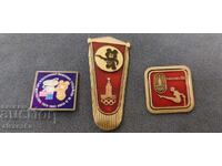 Olympic badges - USSR