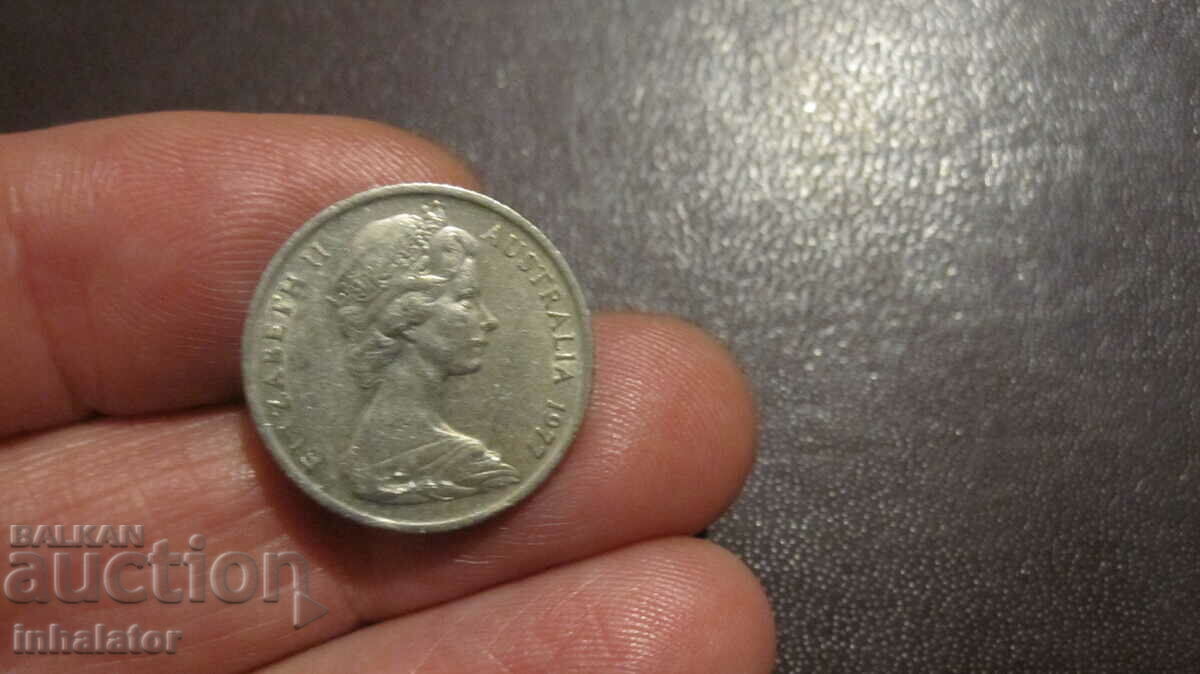1977 год 5 цента Австралия - ЕХИДНА