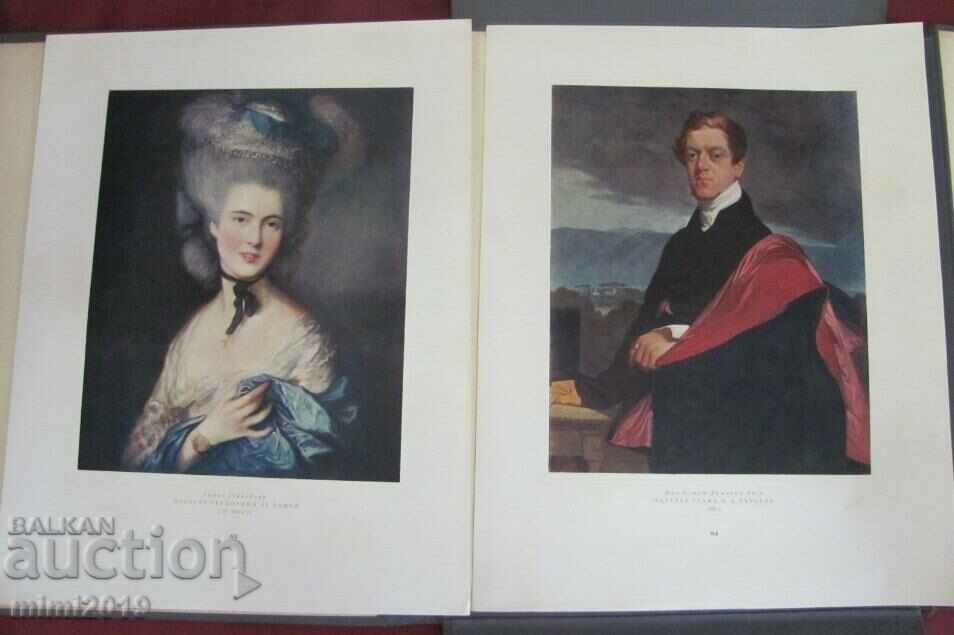 Licitație 1952 Album cu cromolitografii de la Hermitage Moscova URSS Licitație 1952 Album cu cromolitografii de la Hermitage Moscova URSS