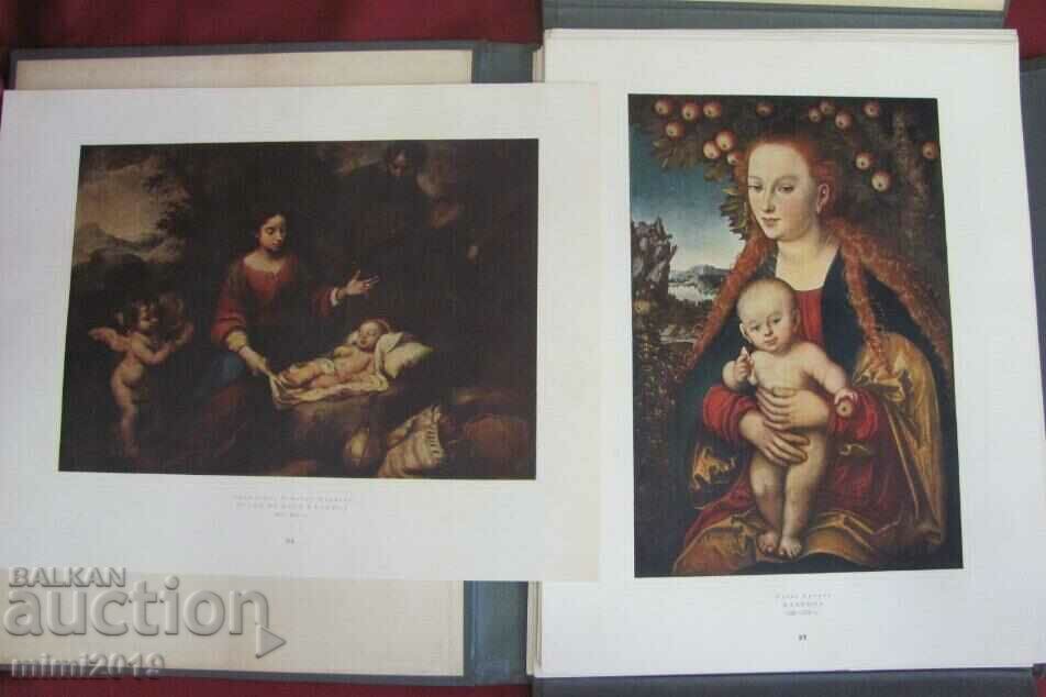 1952 Album cu cromolitografii de la Hermitage Moscova URSS - 5 1952 Album cu cromolitografii de la Hermitage Moscova URSS - 5